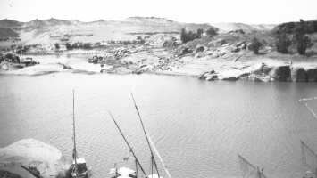 Photograph of the First Catarct at Aswan.